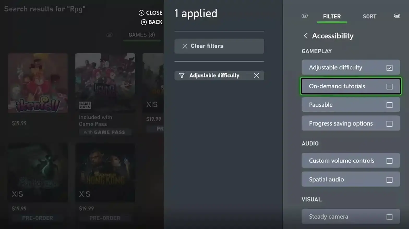 Xbox añade nuevas herramientas de accesibilidad para desarrolladores