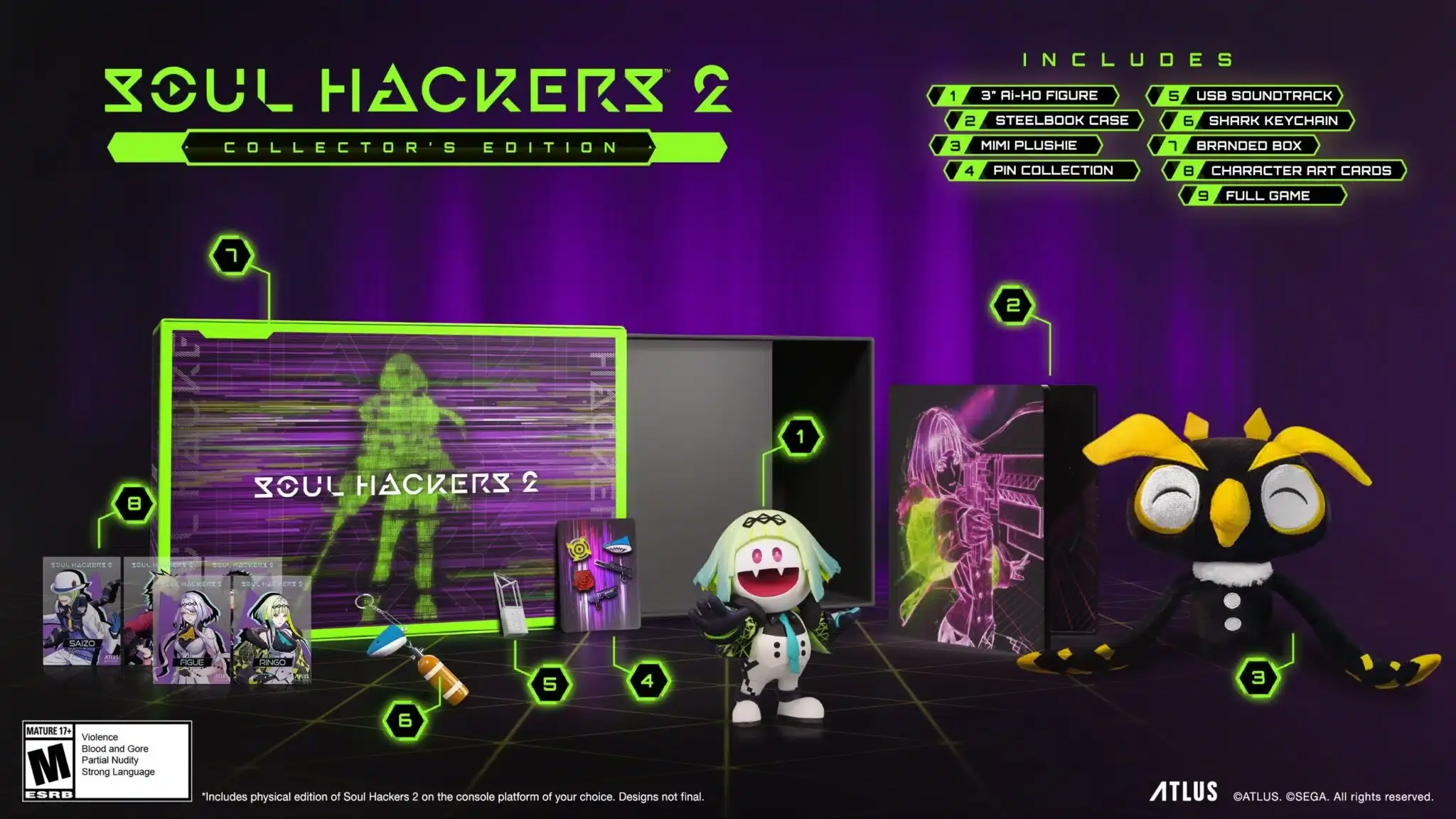 Se anuncia la edición coleccionista de Soul Hackers 2, con unidades muy limitadas 140 edición coleccionista de Soul Hackers 2