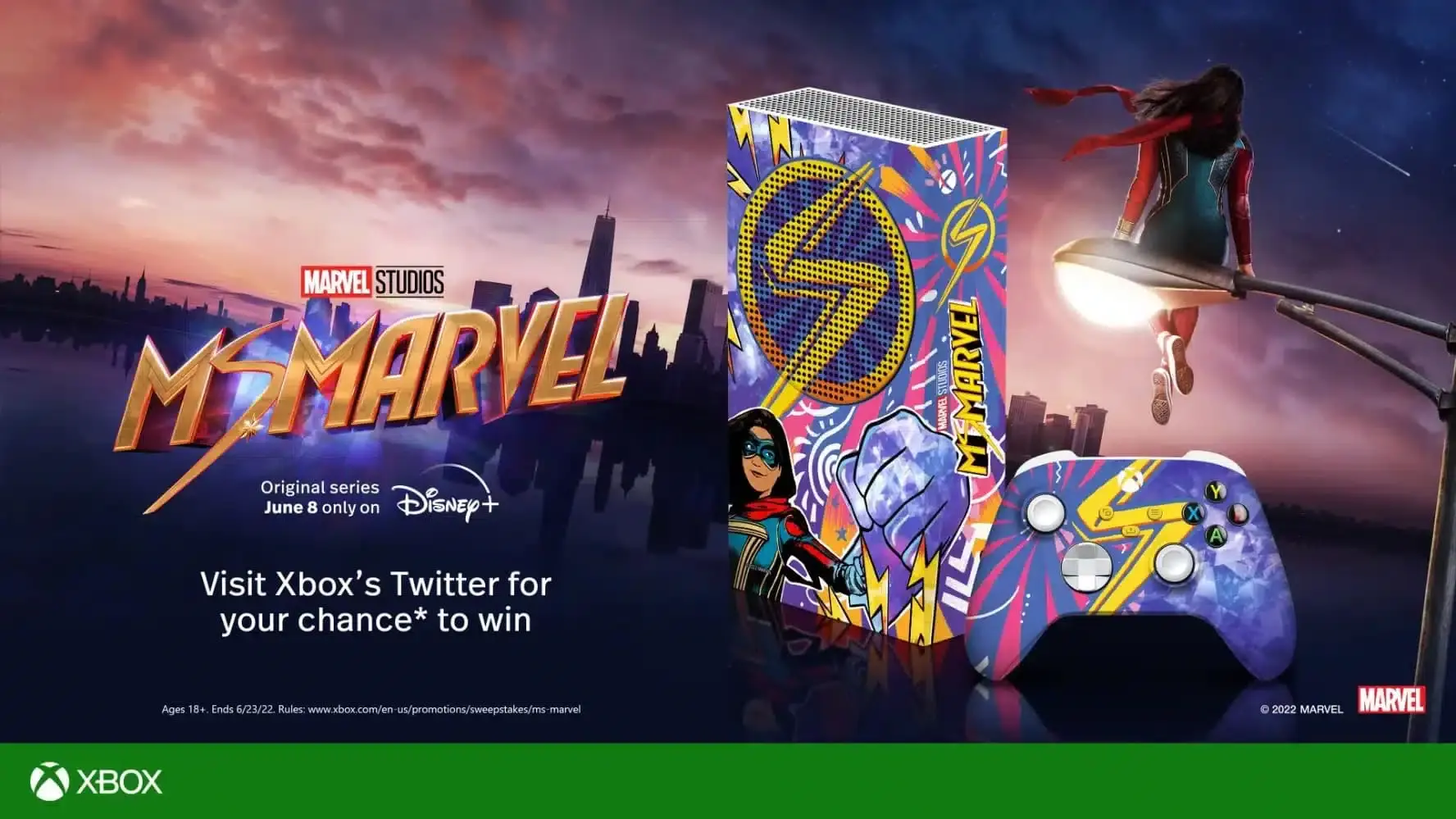 Así es la heroica Xbox Series S de Ms. Marvel