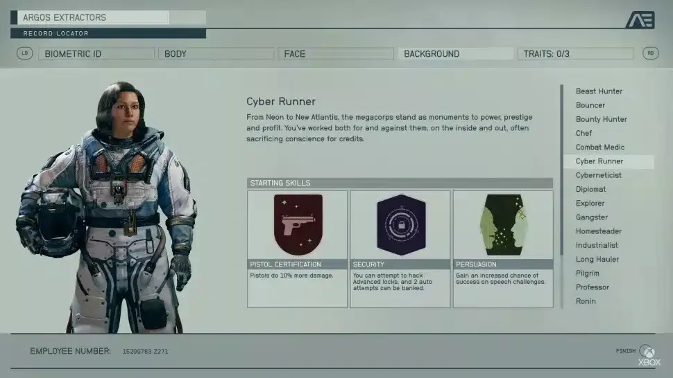 curiosidades del gameplay de Starfield