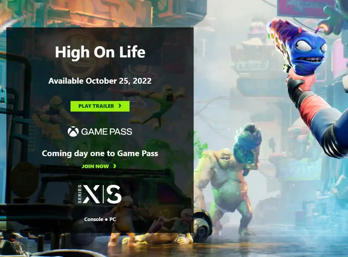fecha de lanzamiento de High On Life