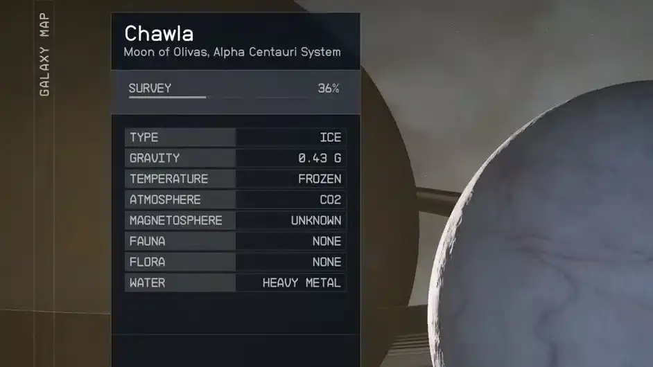 curiosidades del gameplay de Starfield