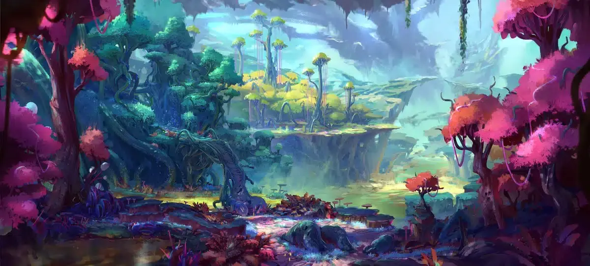 artes conceptuales del asombroso y alocado High On Life