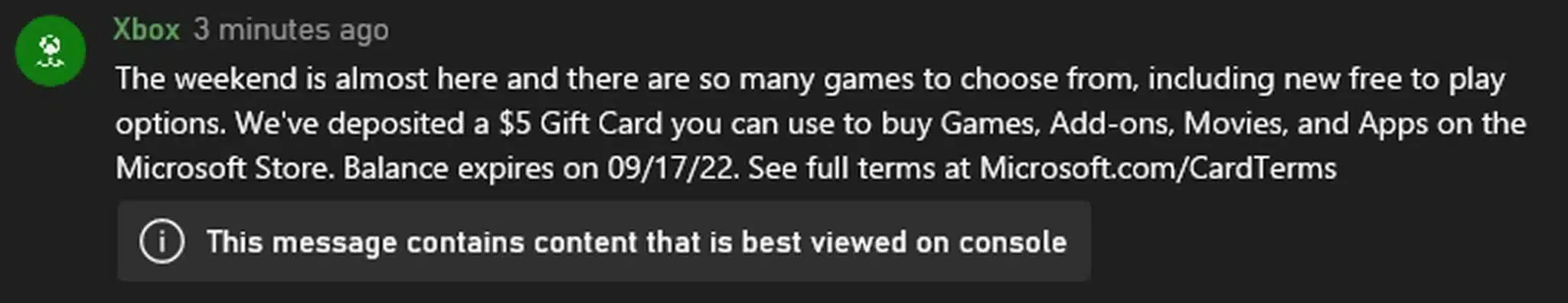 Microsoft está regalando dinero para gastar en la Xbox Store 140 Microsoft está regalando dinero
