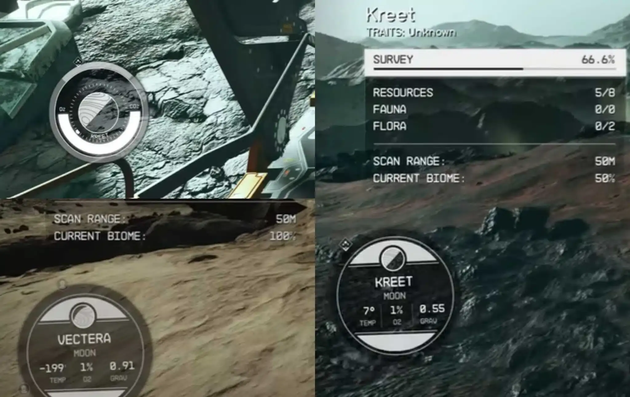 curiosidades del gameplay de Starfield