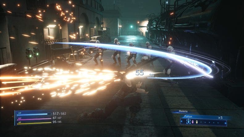 Crisis Core Final Fantasy 7 presenta novedades en su sistema de combate Crisis Core Final Fantasy 7 presenta novedades en su sistema de combate 1