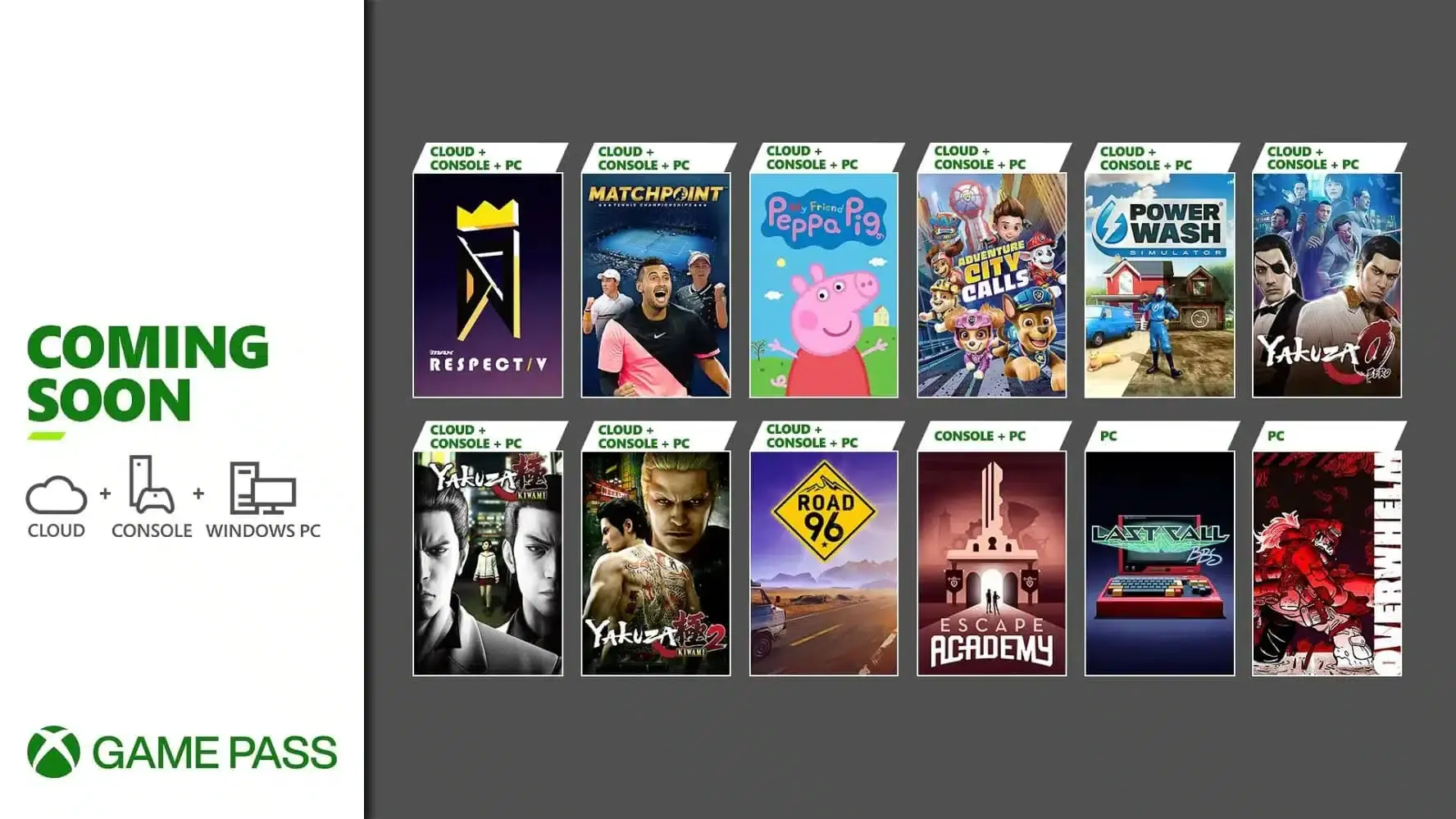 Anunciados los nuevos juegos para Xbox Game Pass de inicios de julio de 2022