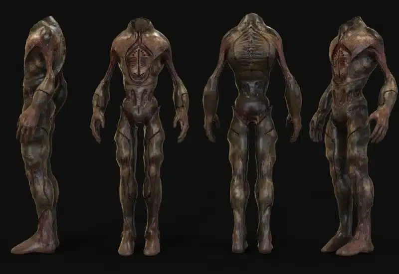 imágenes del protagonista de Scorn