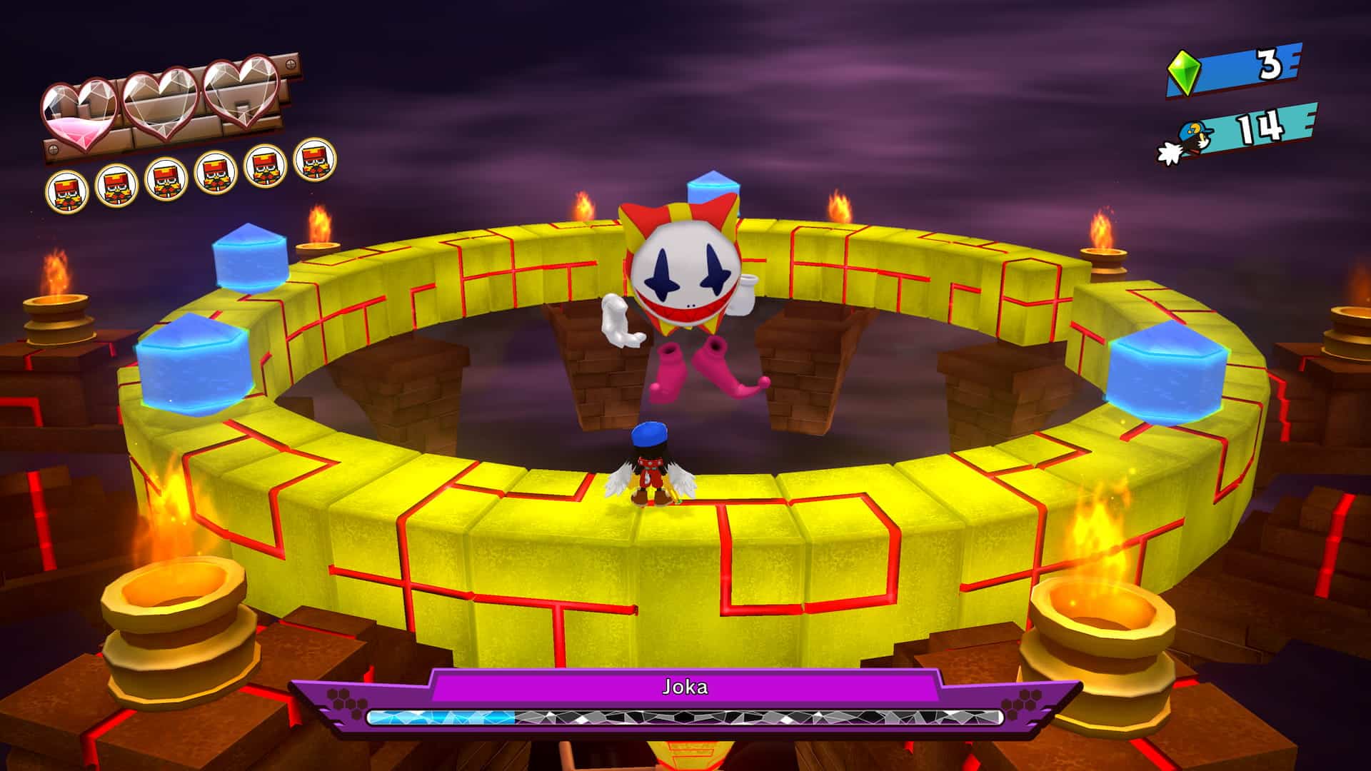 Análisis de Klonoa Phantasy Reverie Series - Xbox Series X 5 Imagen para el análisis de Klonoa Phantasy Reverie Series para Xbox Series X: Jefe