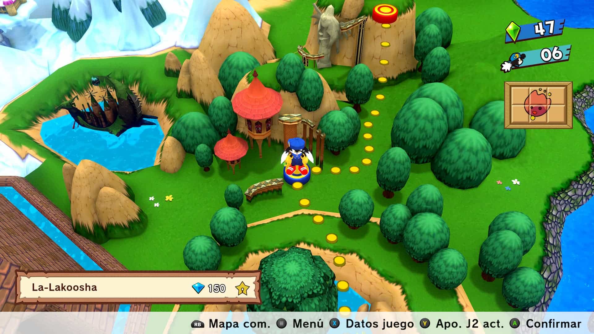 Análisis de Klonoa Phantasy Reverie Series - Xbox Series X 4 Análisis de Klonoa Phantasy Reverie Series para Xbox Series X: Mapamundi