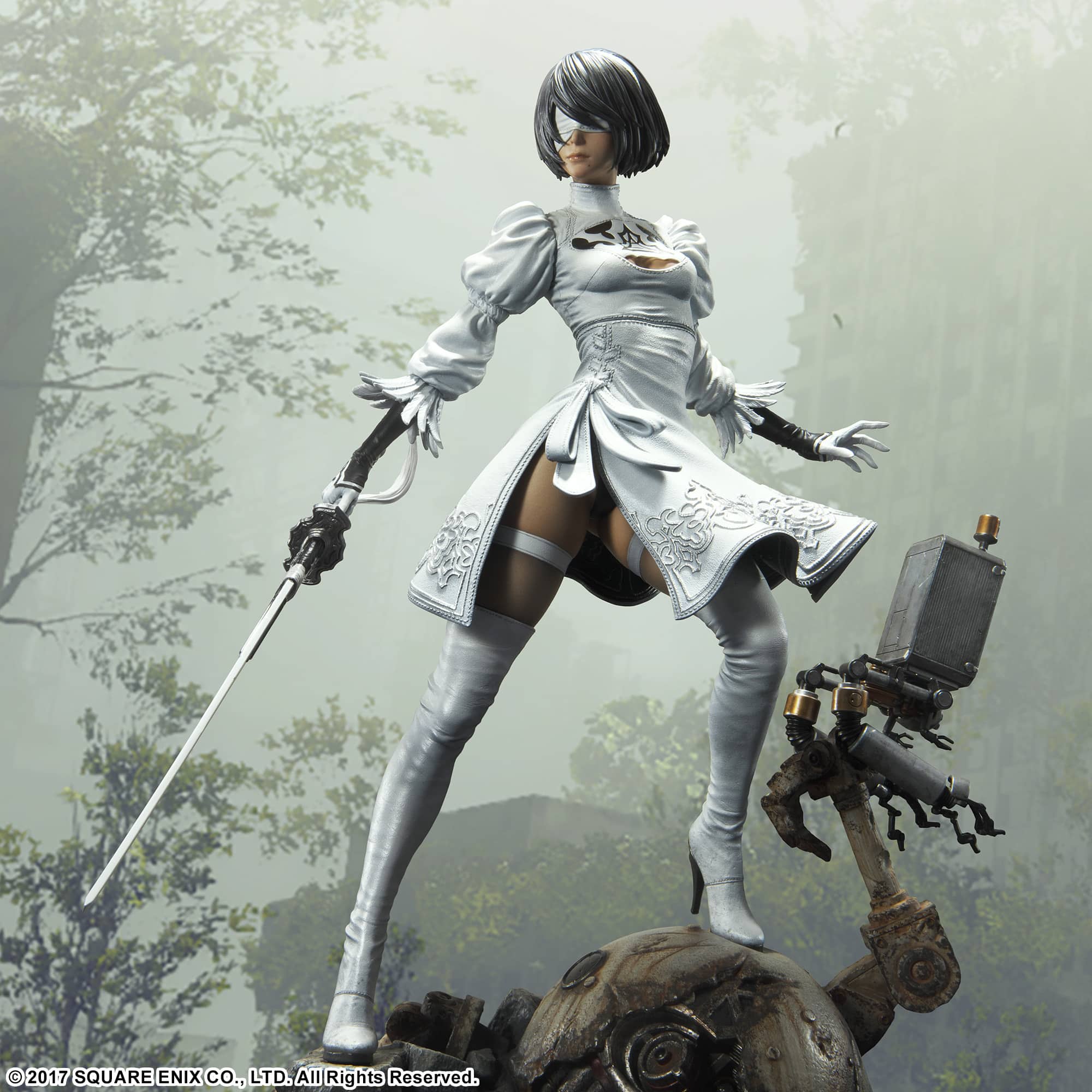 Alucina con la figura de 2B de NieR: Automata que costará más de 1000€ 1 NieR: Así es la figura de 2B que costará más de 1000€