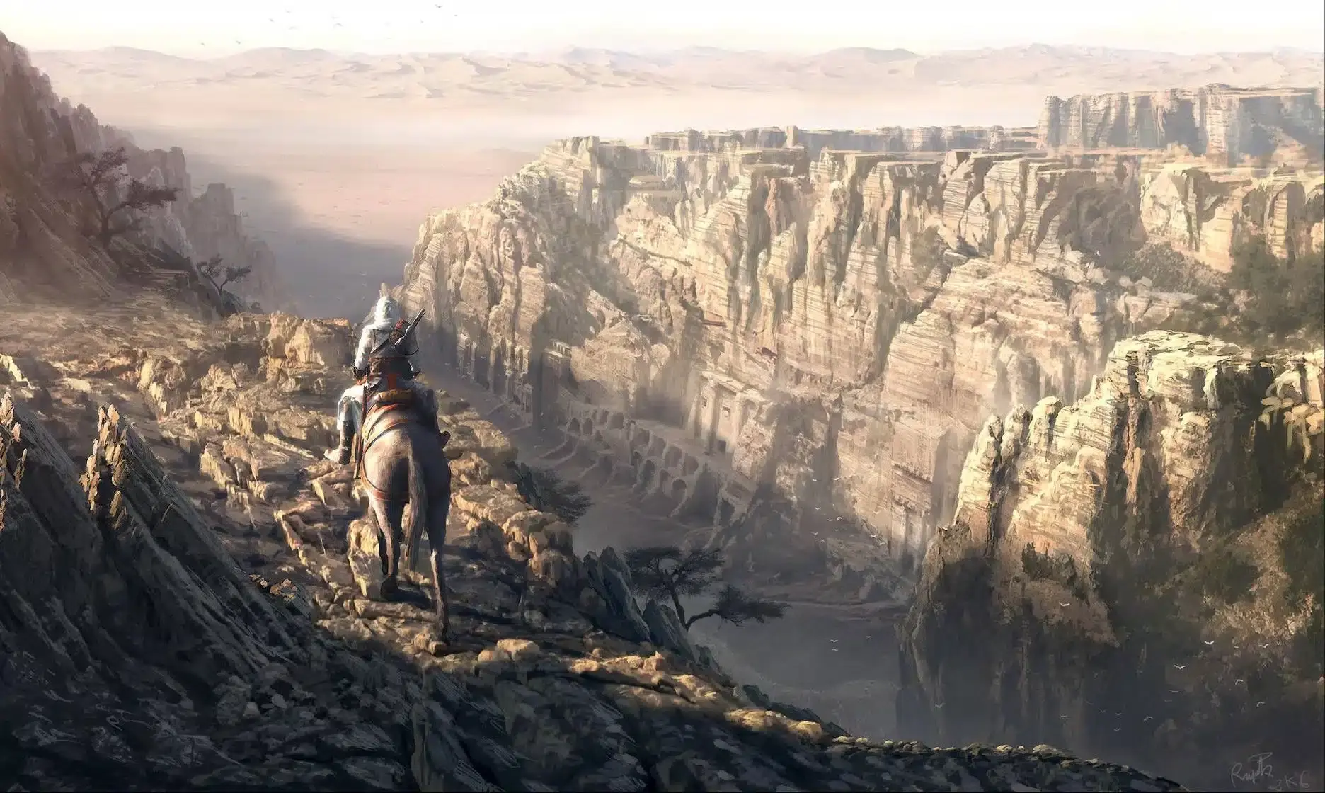 espeluznante detalle detrás de los caballos de Assassin's Creed