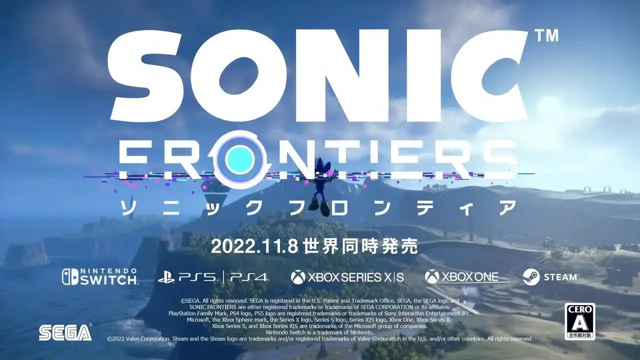 Fecha de lanzamiento de Sonic Frontiers