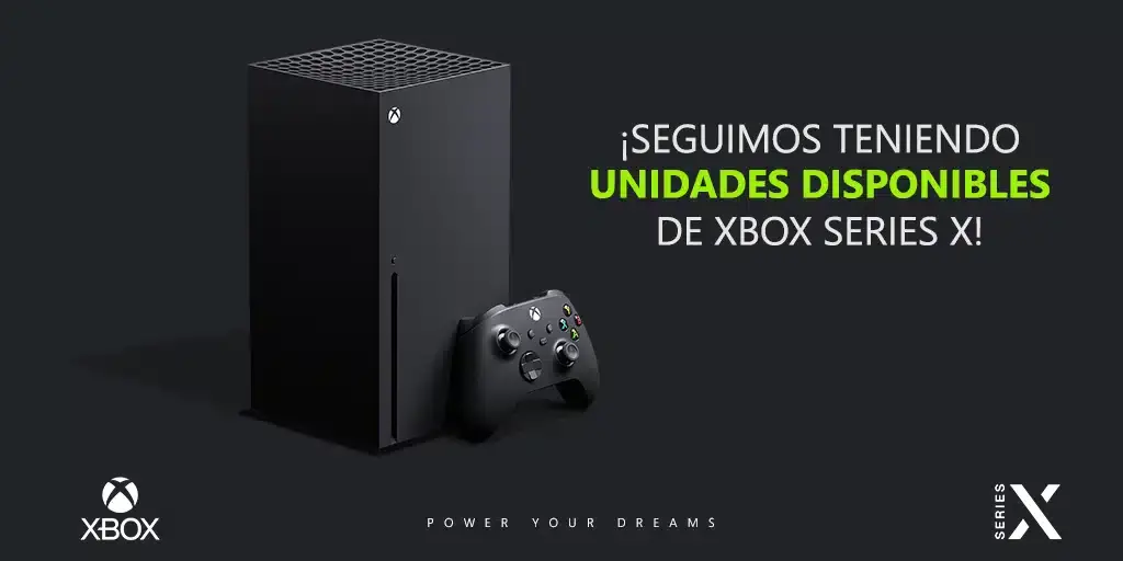 stock de Xbox Series X
