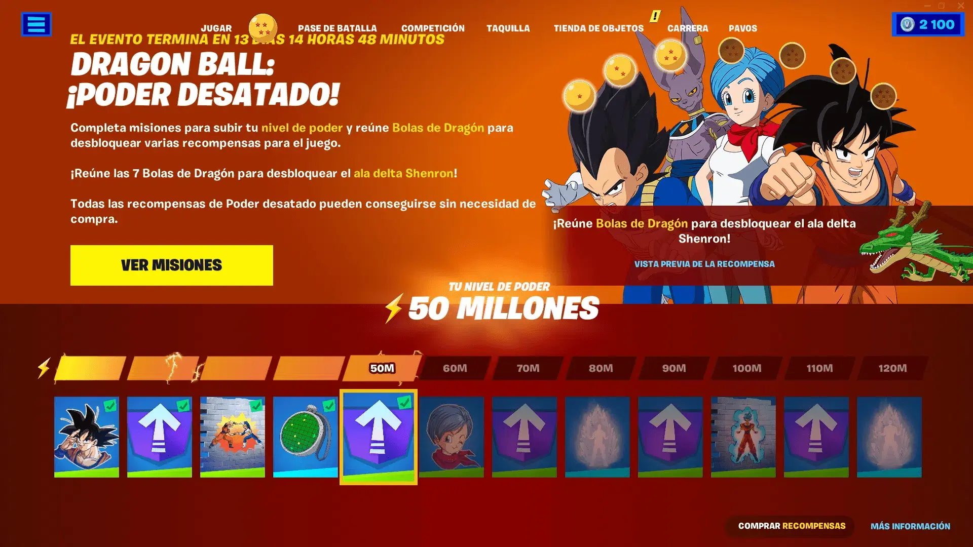 La colaboración de Dragon Ball x Fortnite ya está aquí, acompañada de muchas recompensas gratis 140 La colaboración de Dragon Ball x Fortnite ya está aquí, acompañada de muchas recompensas gratis