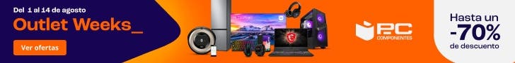 Aprovecha el Outlet Weeks de PcComponentes con hasta un -70% de descuento 105