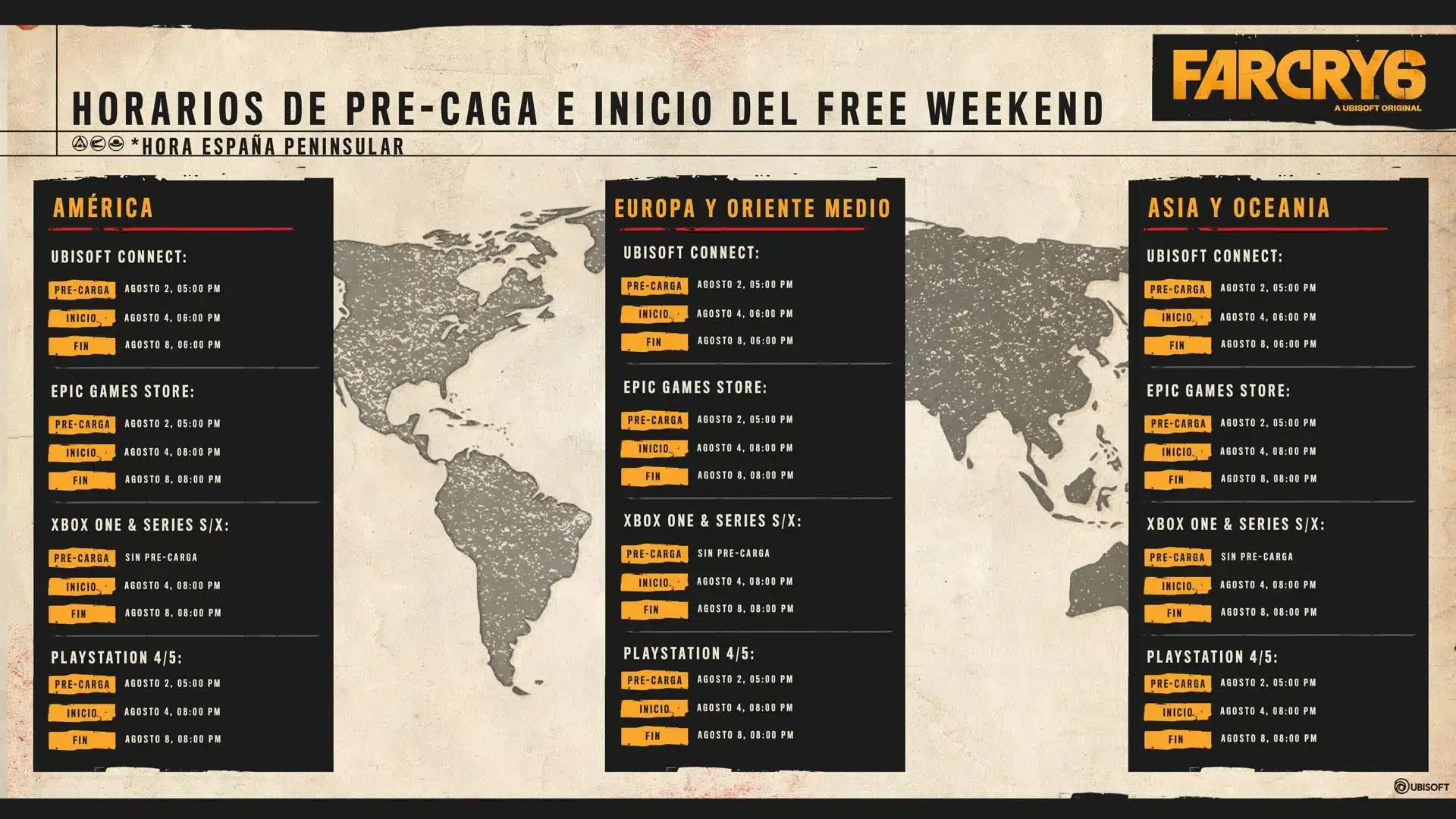 prueba gratuita de Far Cry 6