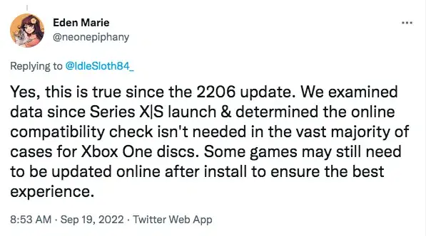 La última actualización de Xbox Series X|S