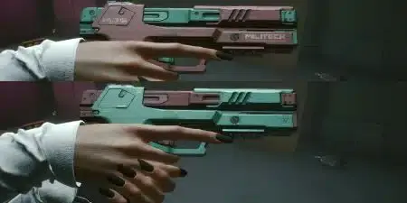 Las armas de Rebecca y Lucy llegan a Cyberpunk 2077 desde su anime Edgerunners gracias a un mod 140 Las armas de Rebecca y Lucy llegan a Cyberpunk 2077