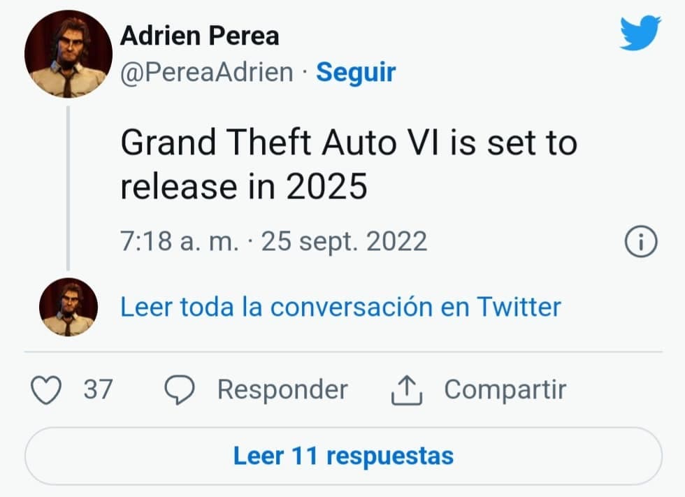 Esta sería la ventana de lanzamiento para GTA VI, según rumores 82 ventana de lanzamiento para GTA VI