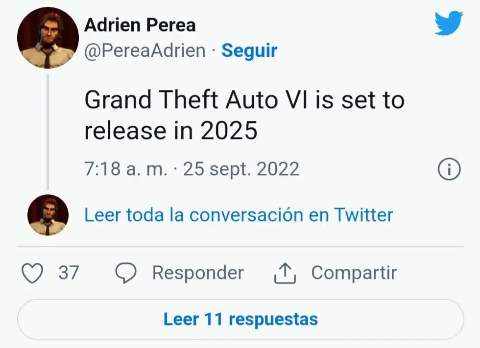 Esta sería la ventana de lanzamiento para GTA VI, según rumores 140 ventana de lanzamiento para GTA VI