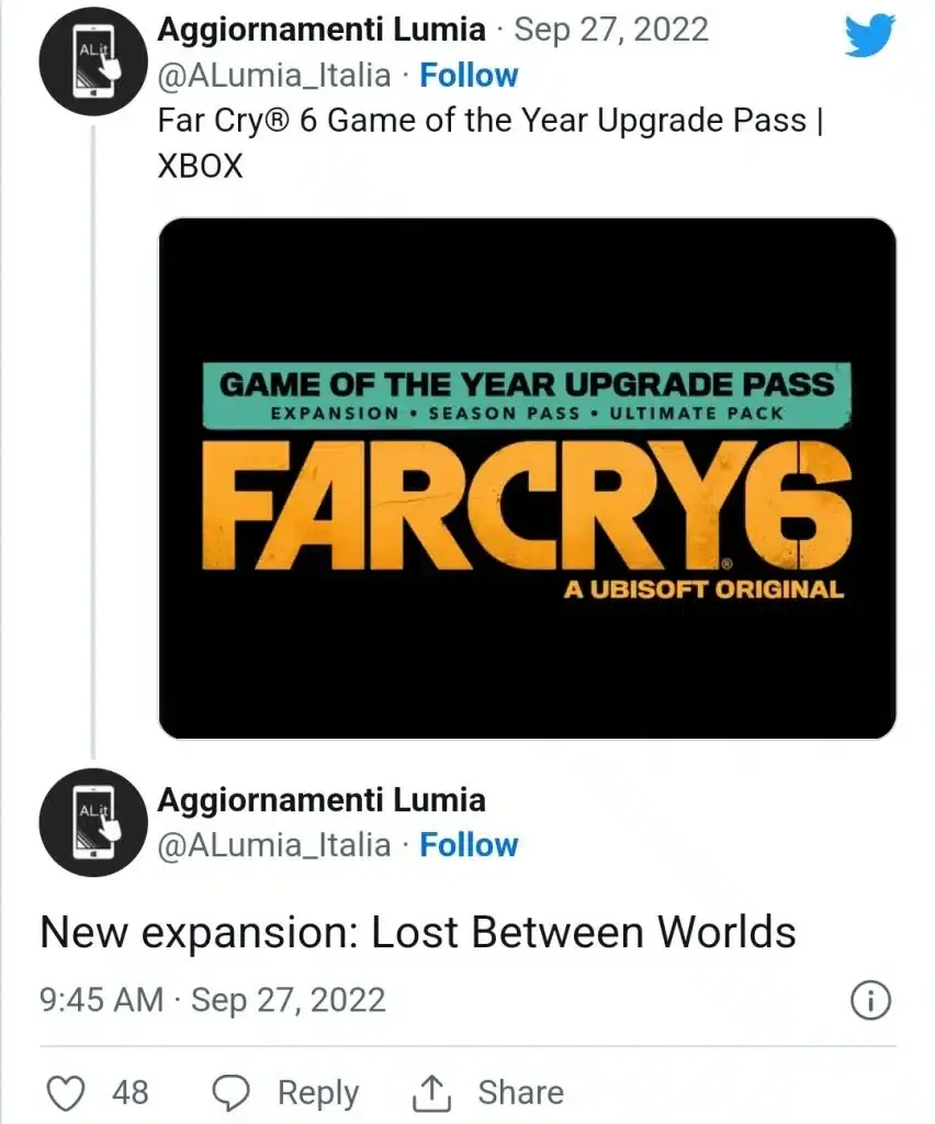Expansión de Far Cry 6