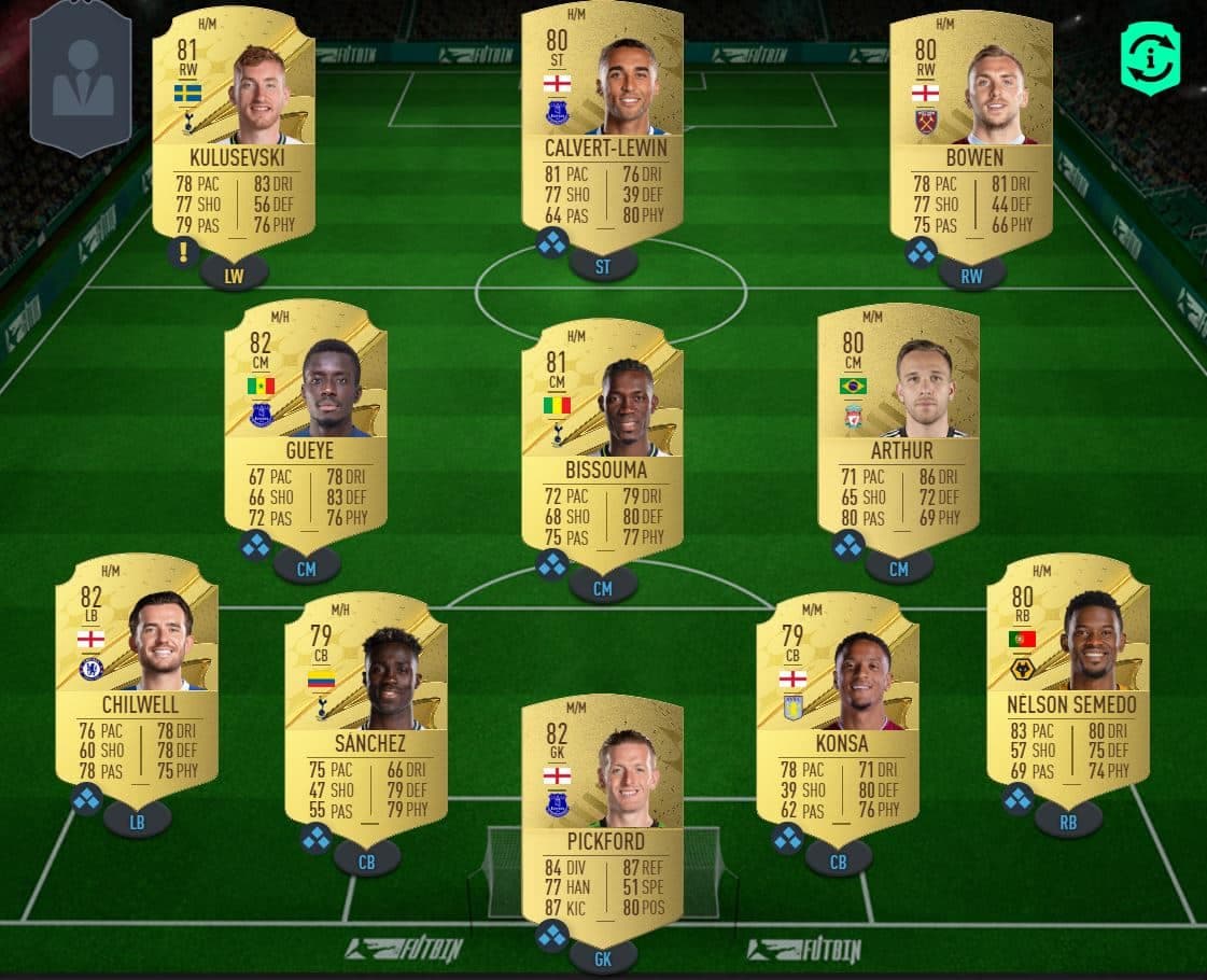 Equipos baratos con los que empezar en FIFA 23 Ultimate Team 84 Equipos baratos con los que empezar en FIFA 23 Ultimate Team 35