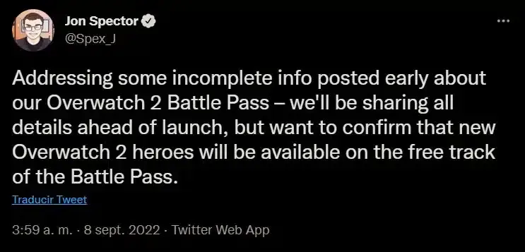 Overwatch 2 requerirá completar los pases de batalla para desbloquear a todos los héroes 109