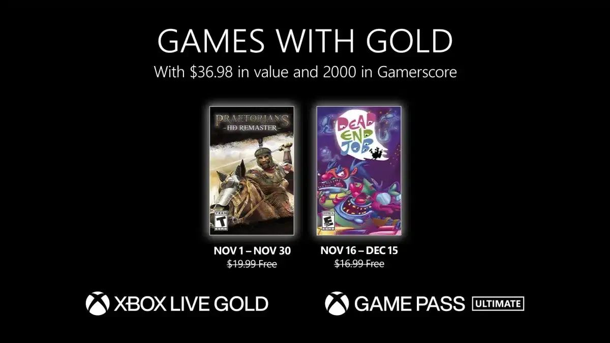 Games announced for Games with Gold for November 2022 37