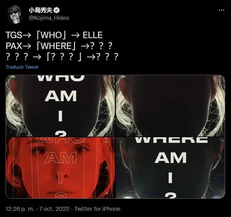 Kojima dará más detalles de su nuevo juego en la PAX 2022 109