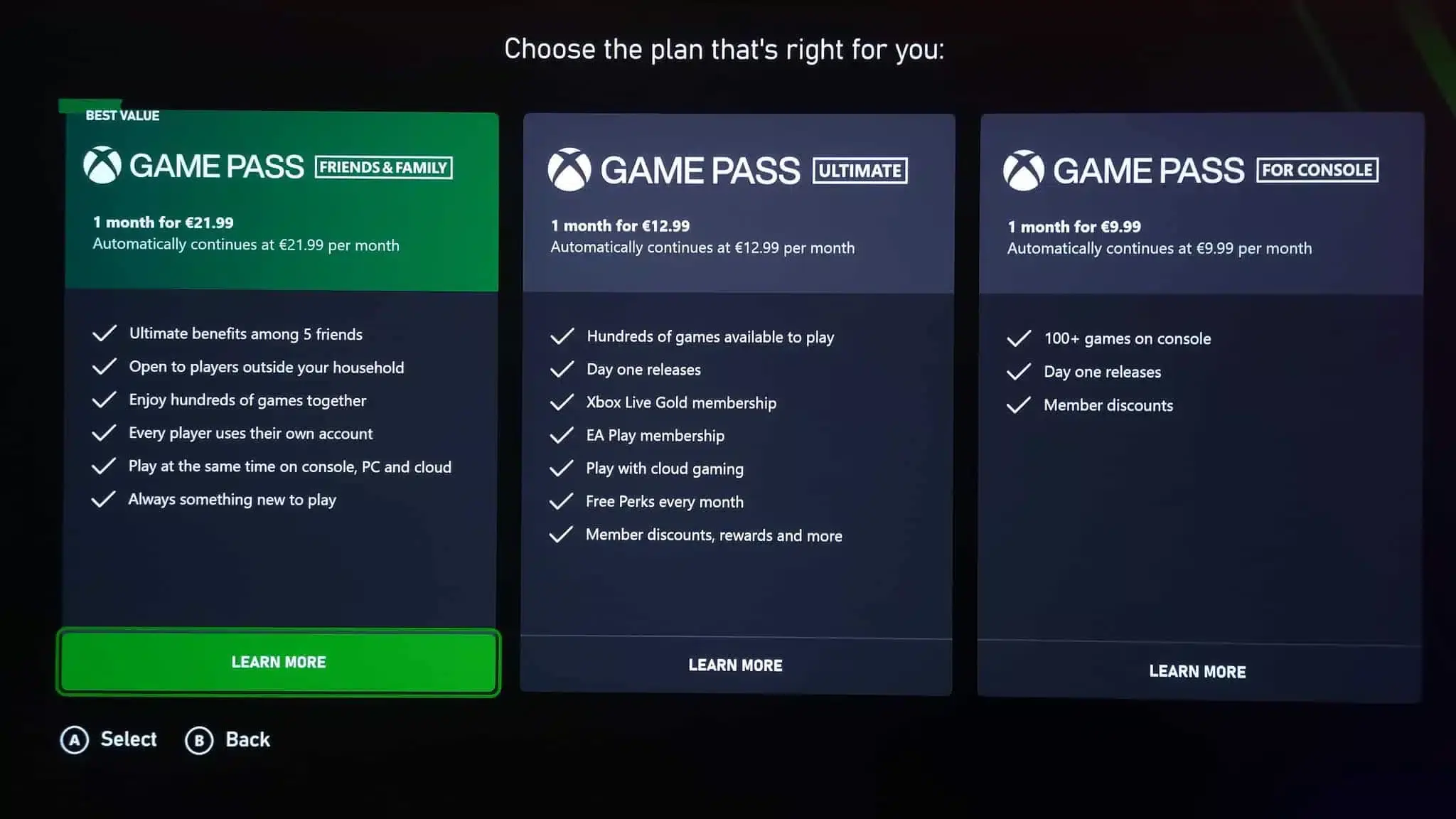 Este sería el precio de Xbox Game Pass familiar en España 140 Este será el precio de Xbox Game Pass familiar en España
