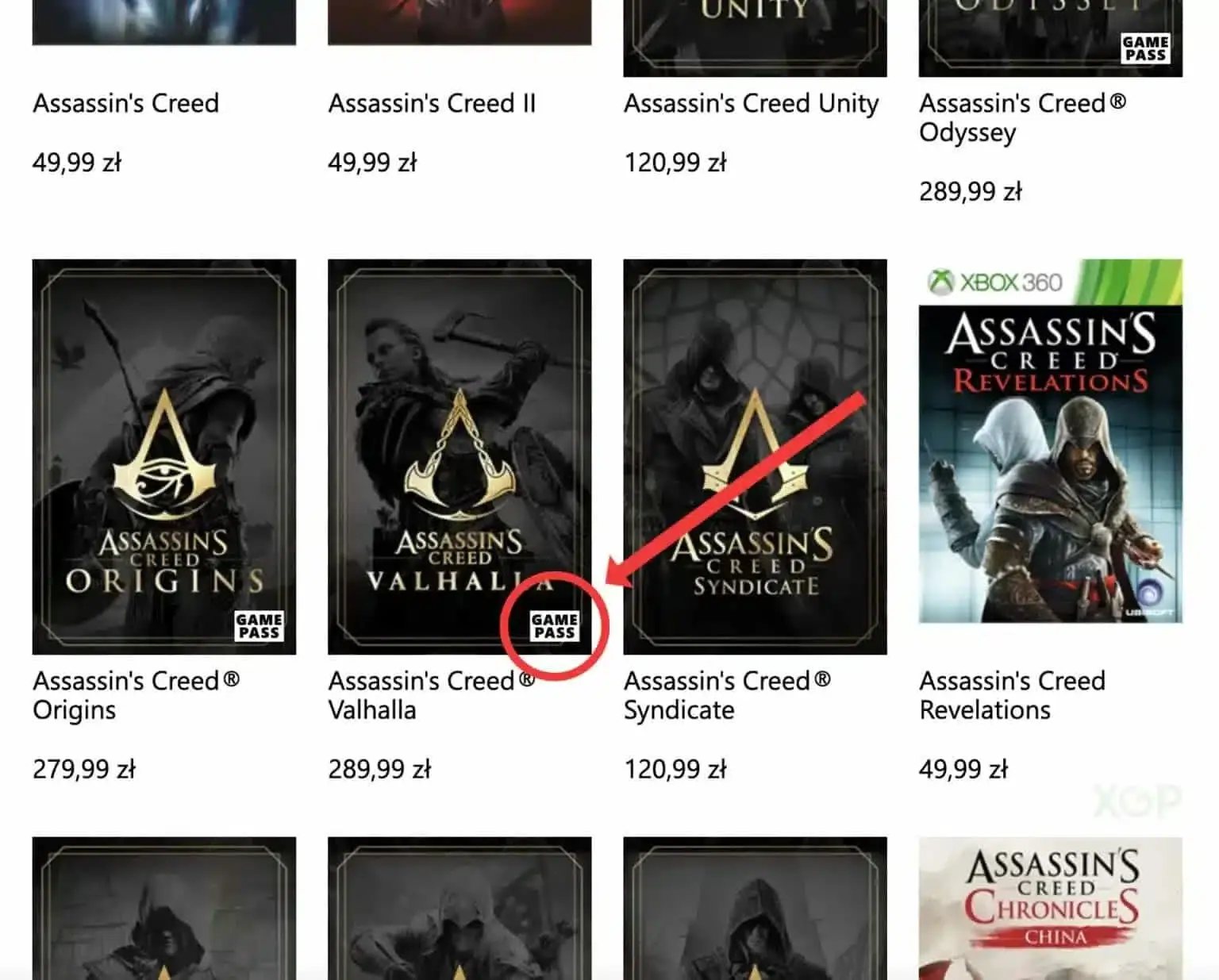 Assassin's Creed Valhalla a Xbox Game Pass