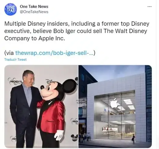 ¿Apple compra Disney? Varios insiders apuestan por ello 109