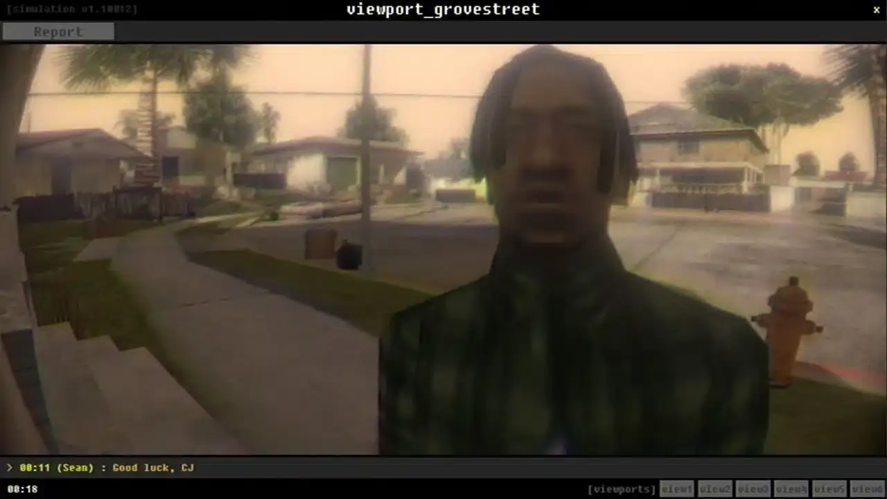 GTA San Andreas en un juego de terror