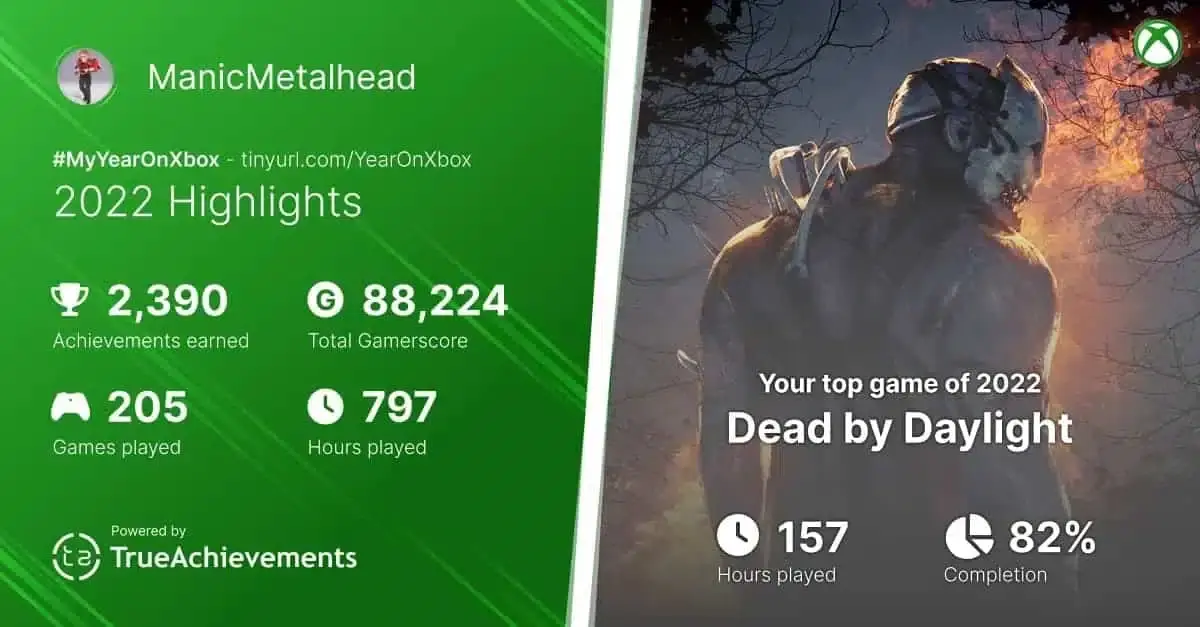 Así puedes ver tu resumen de 2022 en Xbox 140 Así puedes ver tu resumen de 2022 en Xbox
