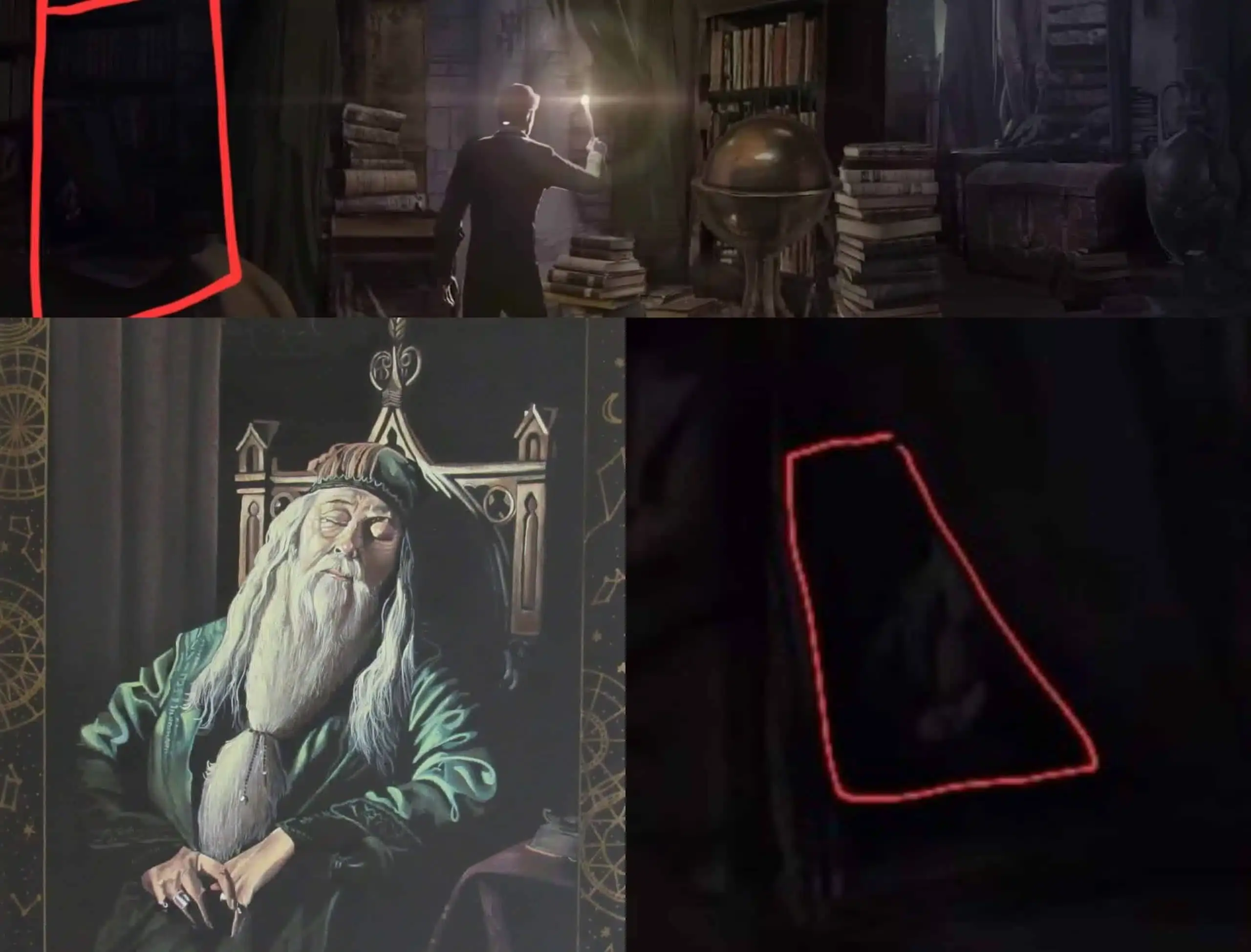 Dumbledore en Hogwarts Legacy