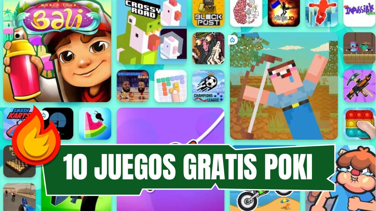 Los mejores juegos gratis en Poki: diversión sin coste