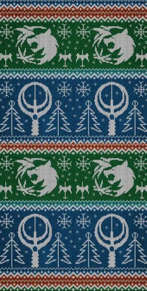 The Witcher te prepara para la Navidad con estos preciosos fondos de pantalla para móvil 107