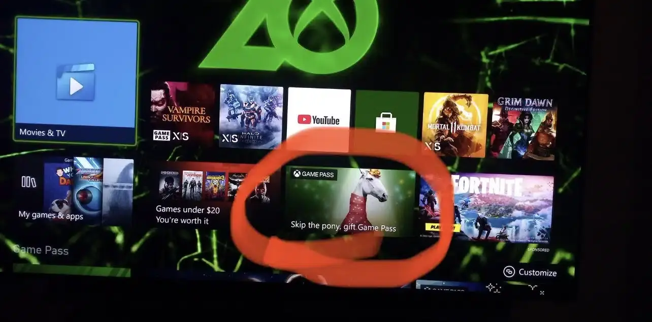 "Skip the pony", ¿nuevo dardo de Xbox contra Sony? 109
