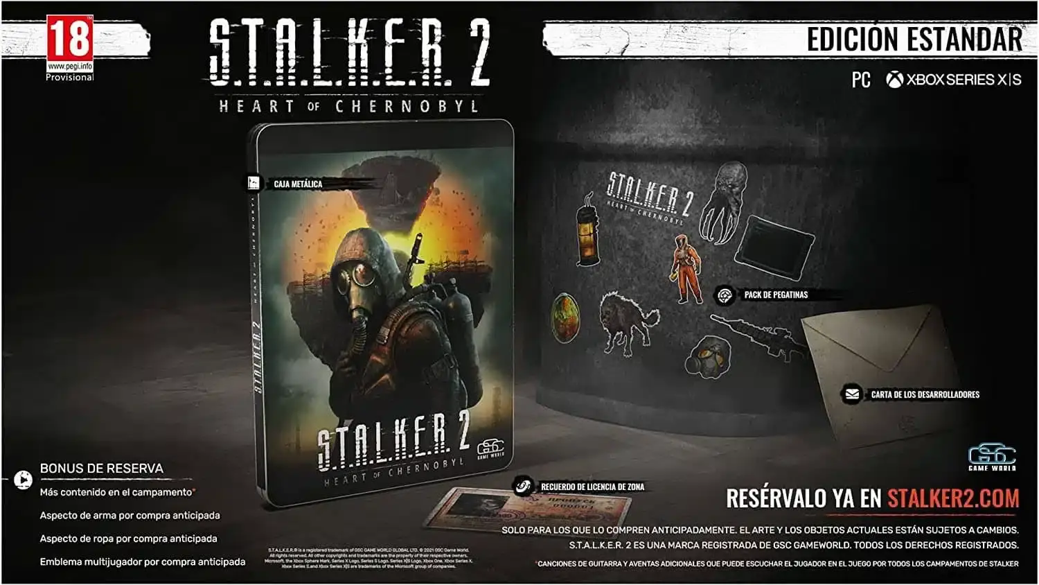 Así es la impresionante (y cara) edición coleccionista de STALKER 2 Heart of Chernobyl 109