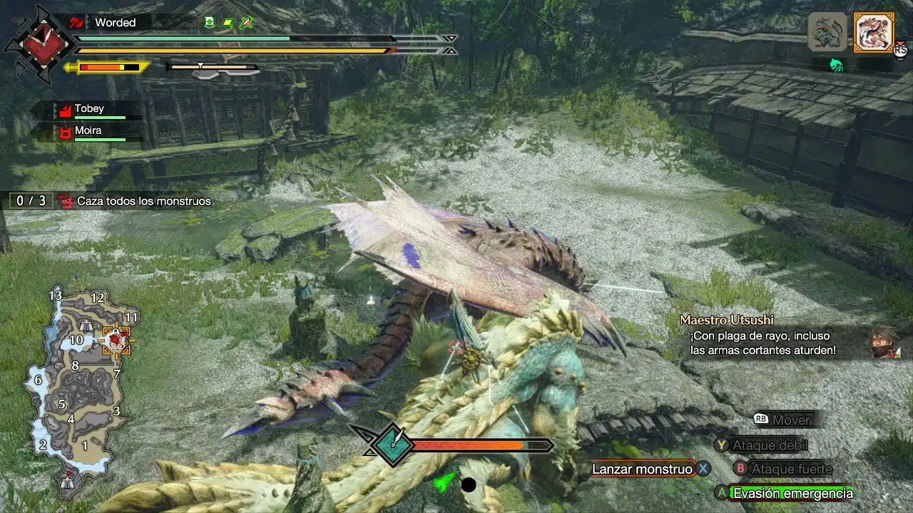 Análisis de Monster hunter Rise