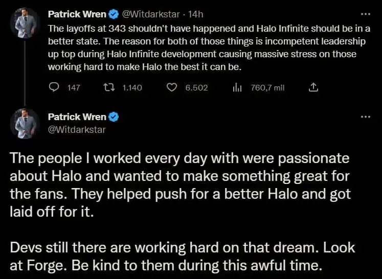 Un exdesarrollador de Halo Infinite habla de "liderazgo incompetente" tras los despidos en 343 Industries 107