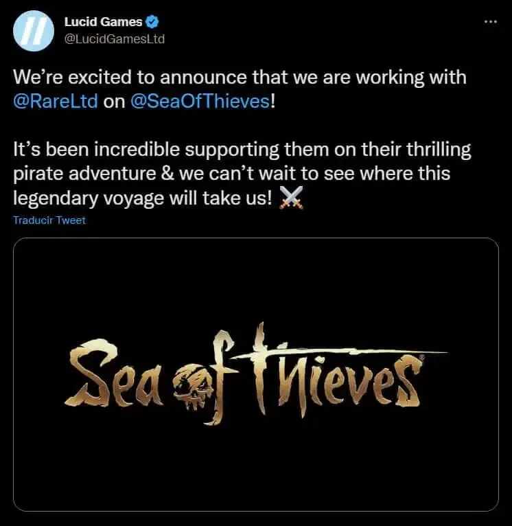 Lucid Games se incorpora al equipo de desarrollo de Sea of Thieves 107