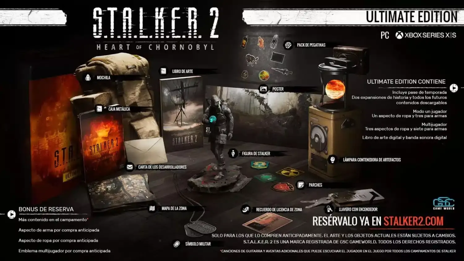 Así es la impresionante (y cara) edición coleccionista de STALKER 2 Heart of Chernobyl 108