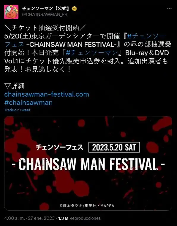 Chainsaw Man podría tener una secuela muy pronto 110