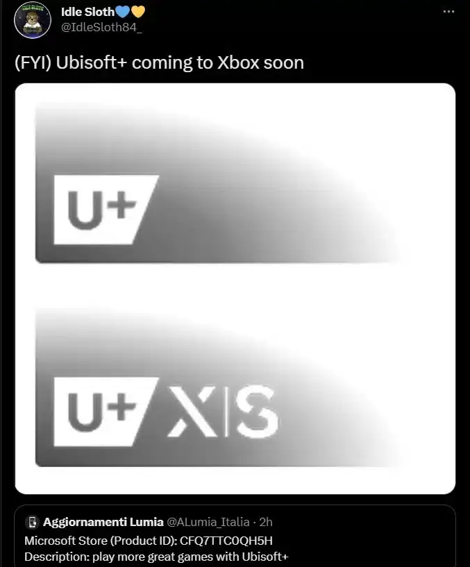 Ubisoft Plus estaría llegando a Xbox muy pronto, según nuevas imágenes filtradas 140 Ubisoft Plus estaría llegando a Xbox muy pronto, según nuevas imágenes filtradas 101