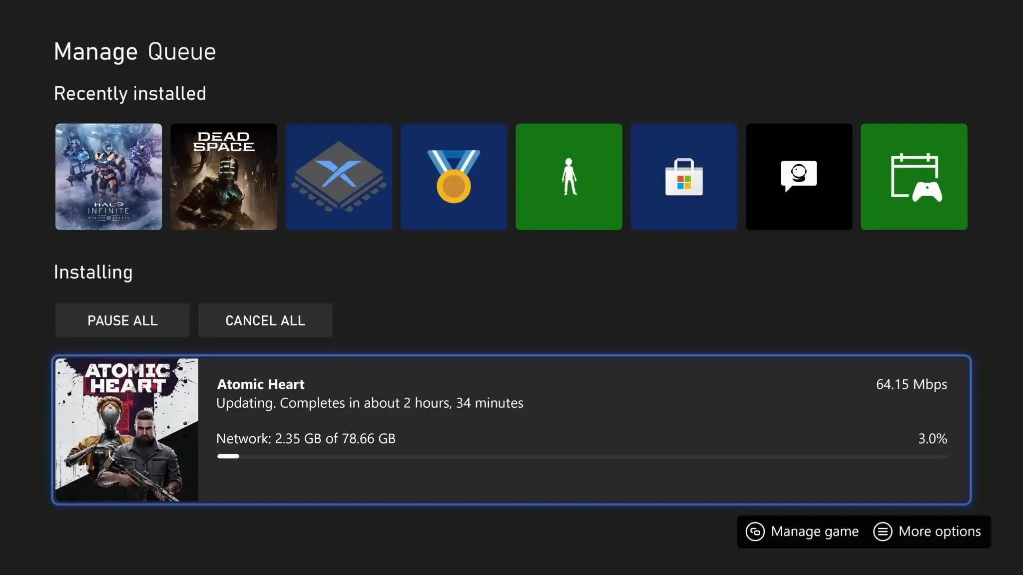 tamaño de descarga de Atomic Heart