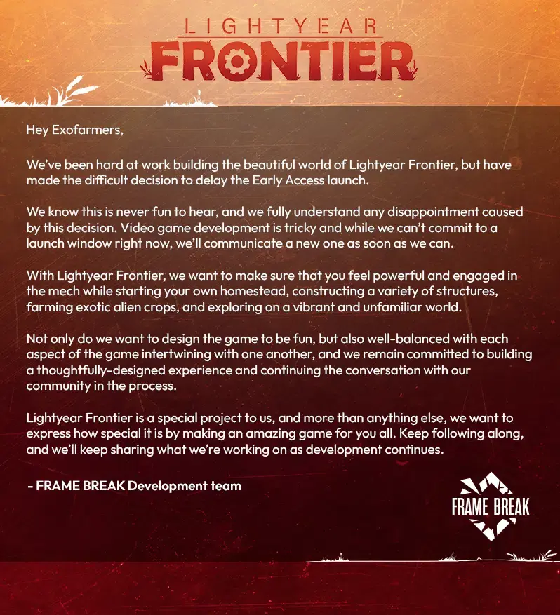 Lightyear Frontier retrasa indefinidamente su lanzamiento en Xbox Game Pass 140 Lightyear Frontier retrasa indefinidamente su lanzamiento en Xbox Game Pass