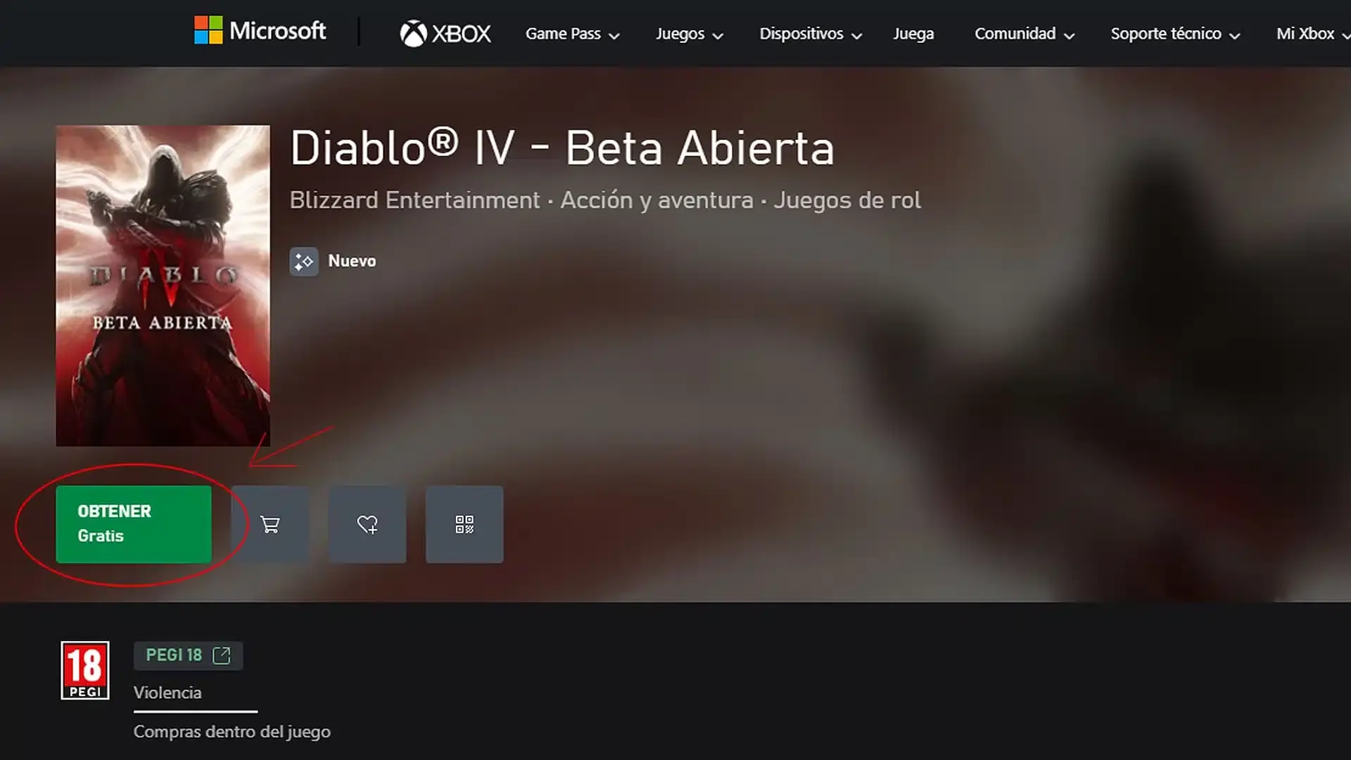 Precarga ya la Beta Abierta de Diablo IV en tu Xbox Series, aquí puedes ver cómo hacerlo