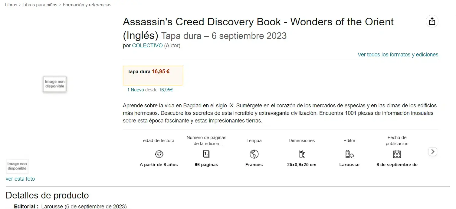 fecha de lanzamiento de Assassin's Creed Mirage
